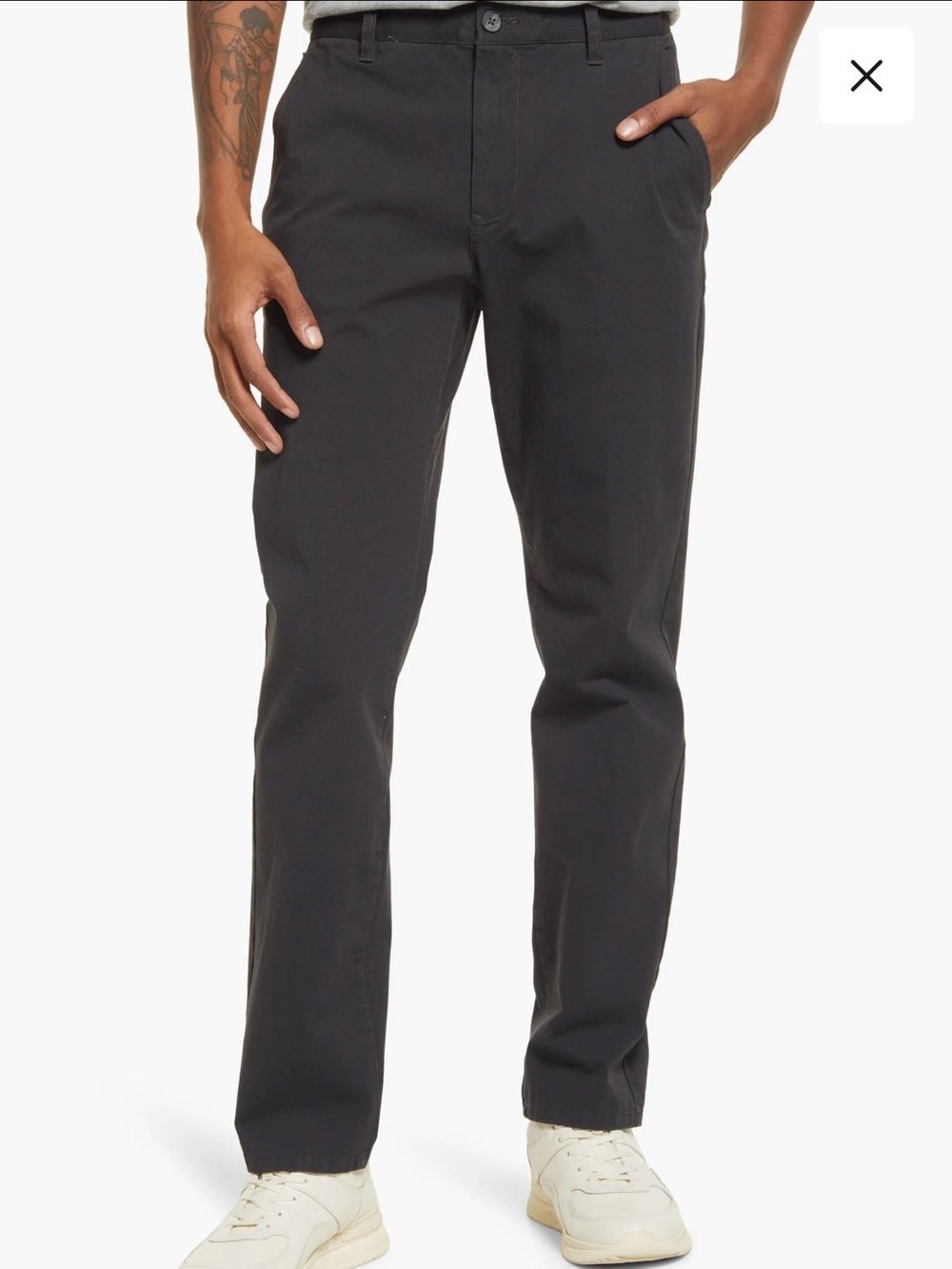 Bonobos Stretch Washed Chino 2.0 Pants Faded Black